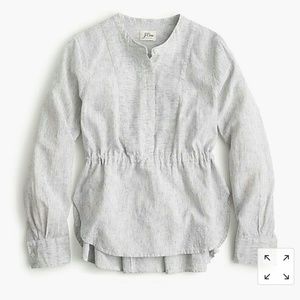 J. Crew Gathered front Popover
